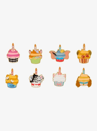 Loungefly Disney Character Cupcakes Blind Box Enamel Pin — BoxLunch Exclusive
