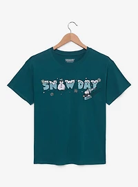 Peanuts Snoopy Snow Day Women's T-Shirt — BoxLunch Exclusive