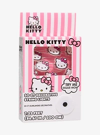 Sanrio Hello Kitty Head Pink String Light Set