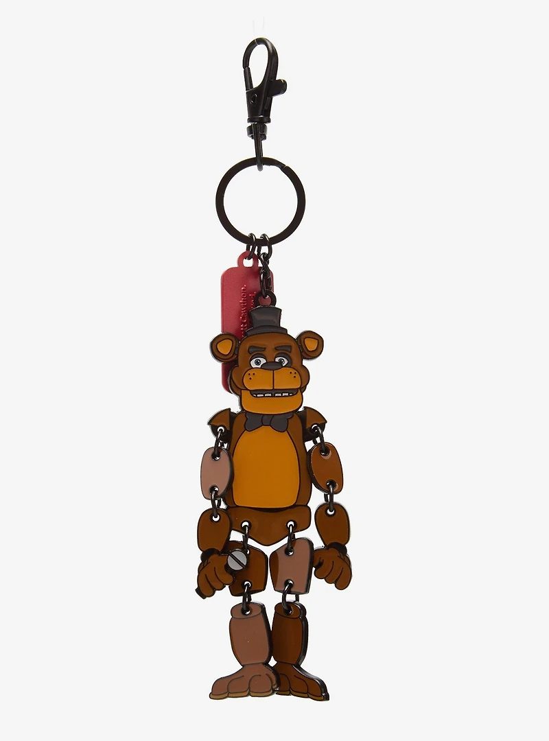 Five Nights at Freddy's Freddy Fazbear Dangle Charm Keychain - BoxLunch Exclusive