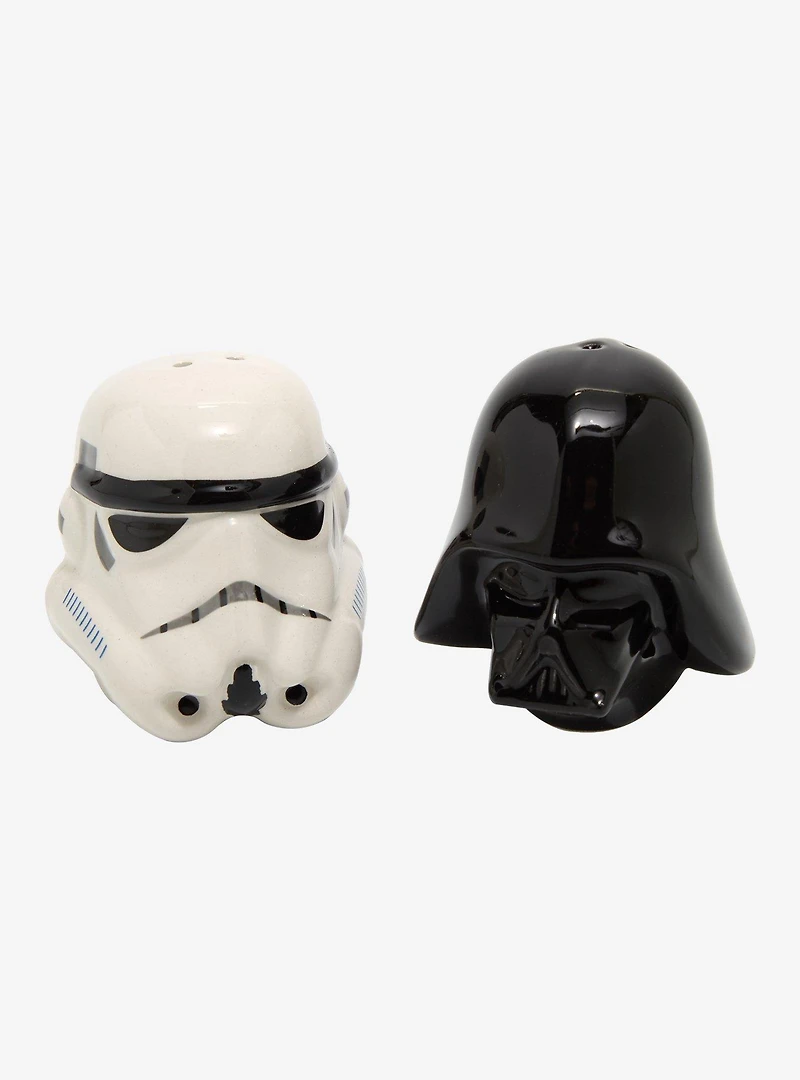 Star Wars Darth Vader & Stormtrooper Figural Salt and Pepper Shakers