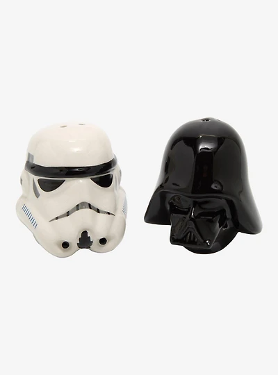 Star Wars Darth Vader & Stormtrooper Figural Salt and Pepper Shakers