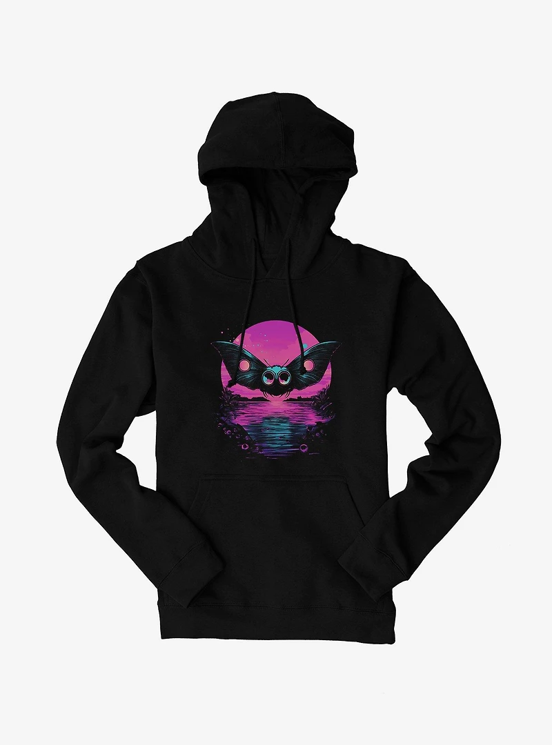 Mothman Midnight Sun Horizon Hoodie