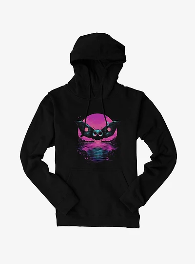 Mothman Midnight Sun Horizon Hoodie