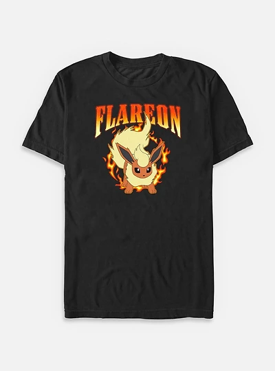 Pokemon Flareon Fire Attack Big & Tall T-Shirt