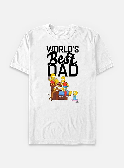The Simpsons Homer Best Dad Big & Tall T-Shirt