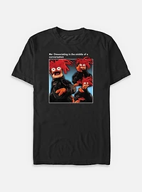 Disney The Muppets Pepe Dissociating Meme Big & Tall T-Shirt