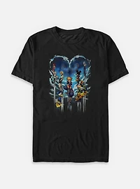 Disney Kingdom Hearts Clouded Horizon Big & Tall T-Shirt