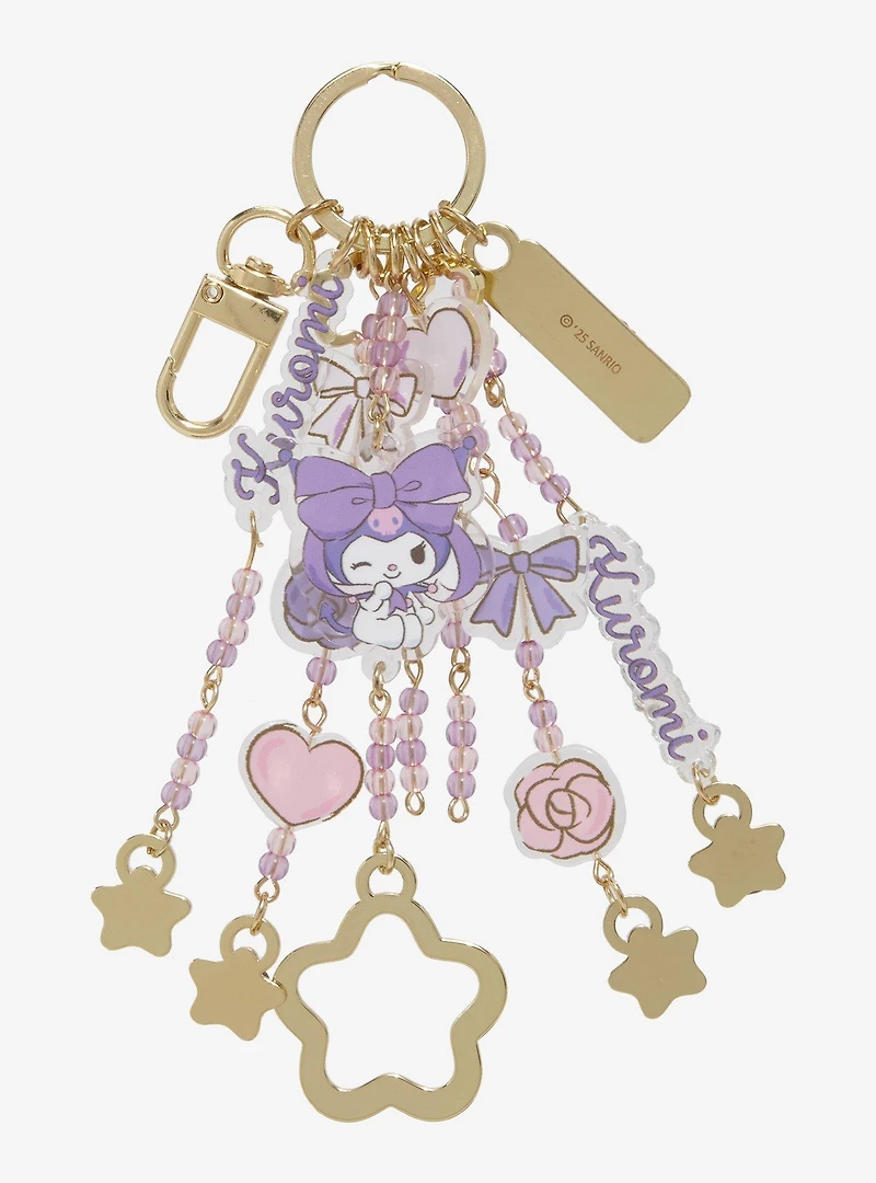 Sanrio Kuromi Icons Multi-Charm Keychain — BoxLunch Exclusive