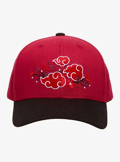 Naruto Shippuden Akatsuki Floral Ball Cap — BoxLunch Exclusive