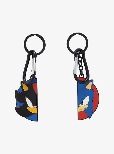 Sonic the Hedgehog Sonic & Shadow Keychain Set — BoxLunch Exclusive