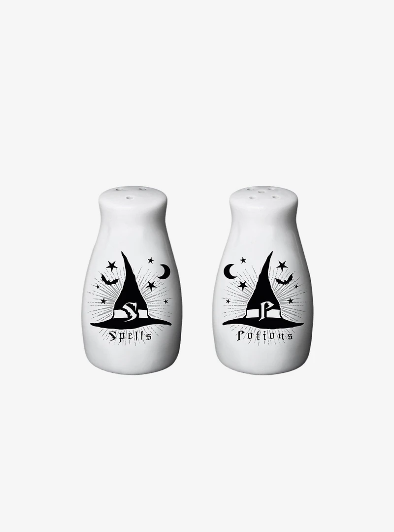 Alchemy of England Spells & Potions Salt & Pepper Shaker Set