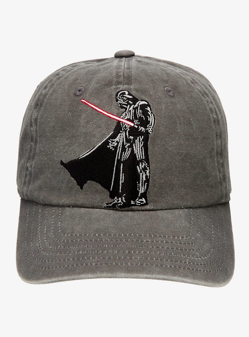 Star Wars Darth Vader Embroidered Ball Cap - BoxLunch Exclusive
