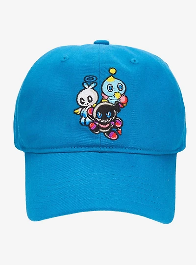 Sonic The Hedgehog Chao Group Embroidered Ball Cap - BoxLunch Exclusive