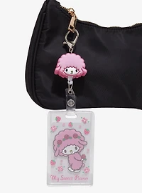 Sanrio My Sweet Piano Floral Retractable Lanyard - BoxLunch Exclusive