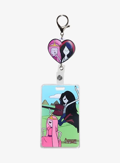 Adventure Time Marceline & Princess Bubblegum Retractable Lanyard - BoxLunch Exclusive