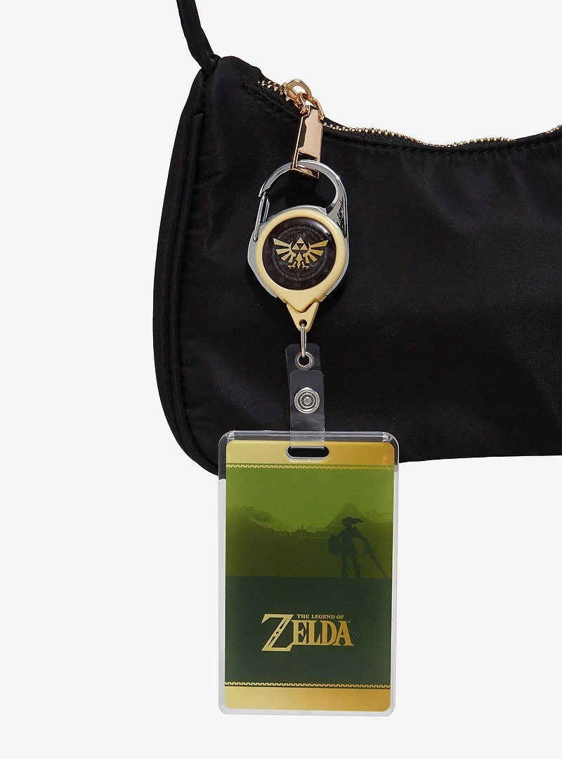 Nintendo The Legend of Zelda Royal Hyrule Crest Retractable Lanyard - BoxLunch Exclusive