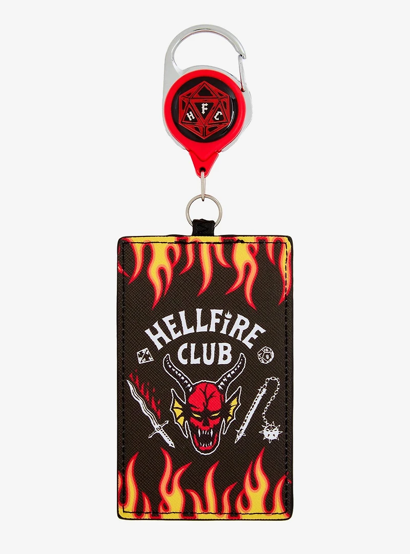 Stranger Things Hellfire Club Retractable Lanyard - BoxLunch Exclusive