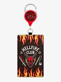 Stranger Things Hellfire Club Retractable Lanyard - BoxLunch Exclusive