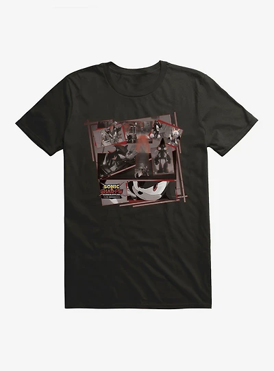 Sonic X Shadow Generations: Dark Beginnings Collage T-Shirt