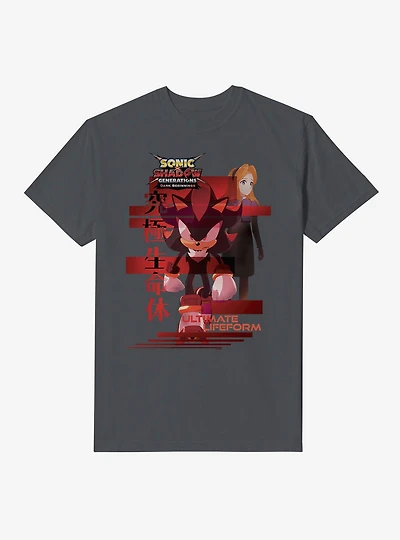 Sonic X Shadow Generations: Dark Beginnings Ultimate Lifeform Garment-Dyed T-Shirt