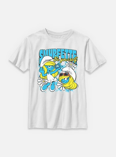 The Smurfs Smurfette Be Yourself Youth T-Shirt