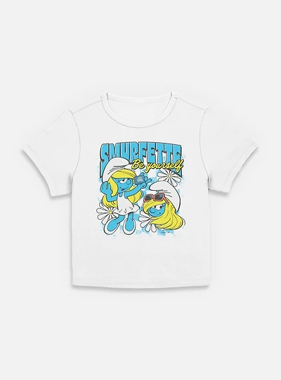 The Smurfs Smurfette Be Yourself Women Baby T-Shirt