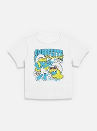 The Smurfs Smurfette Be Yourself Women Baby T-Shirt