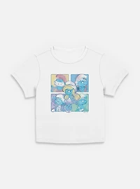The Smurfs Smurf Boxup Women Baby T-Shirt