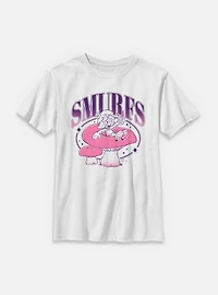 The Smurfs Galaxy Mushroom Vibes  Youth T-Shirt