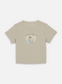 The Smurfs Smurfette Daisies Women Baby T-Shirt