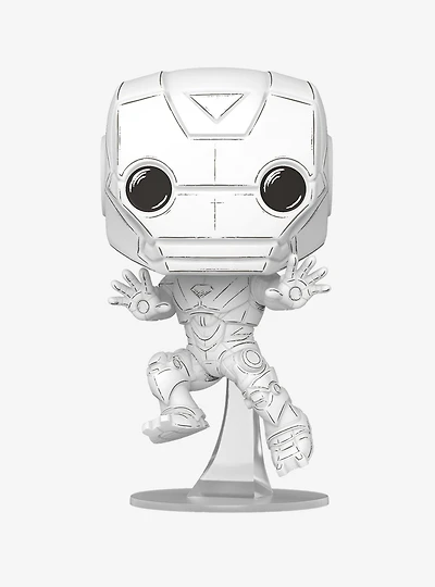 Funko Pop! Marvel Sketched Iron Man Vinyl Bobblehead
