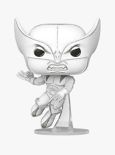 Funko Pop! Marvel Sketched Wolverine Vinyl Bobblehead