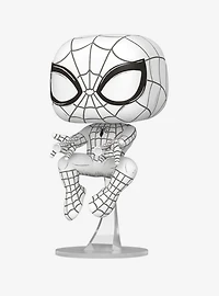 Funko Pop! Marvel Sketched Spider-Man Vinyl Bobblehead