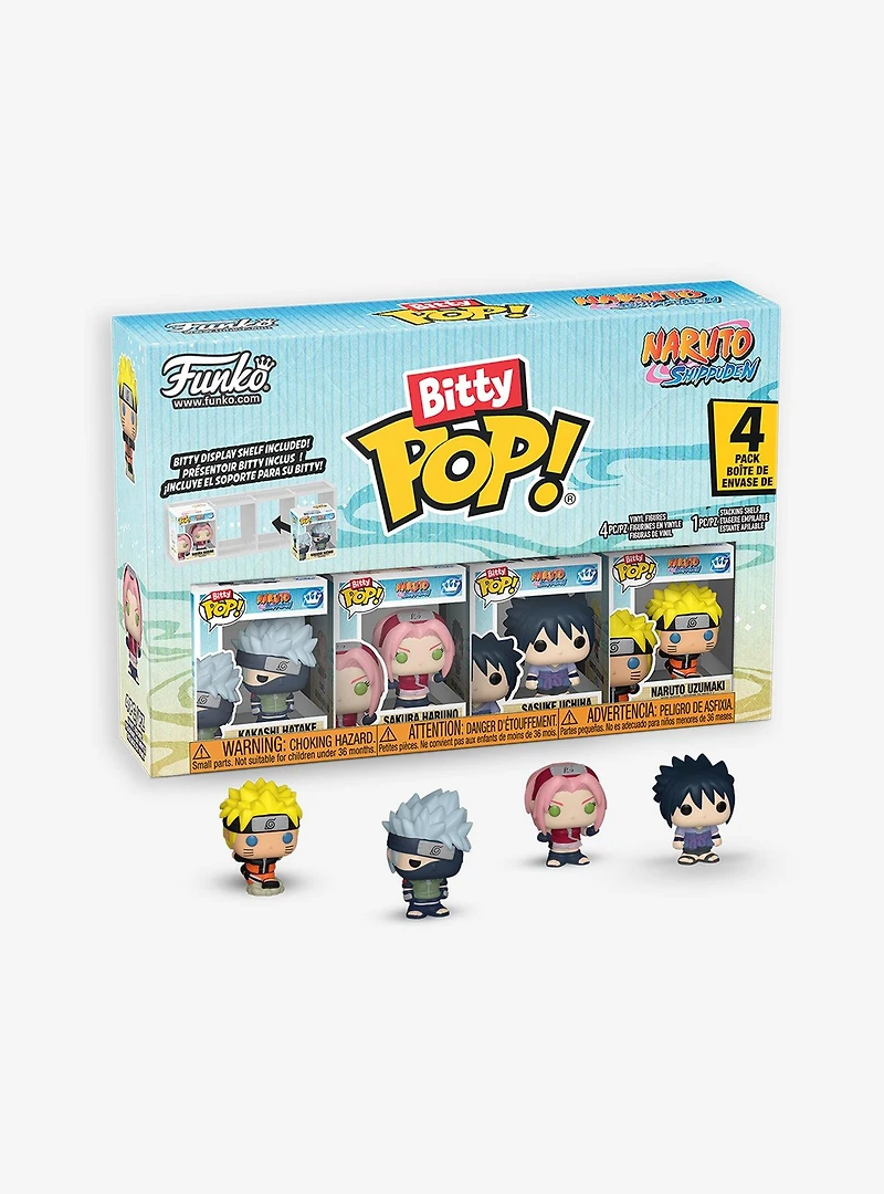 Funko Bitty Pop! Naruto Shippuden Kakashi and Friends Vinyl Figure Set