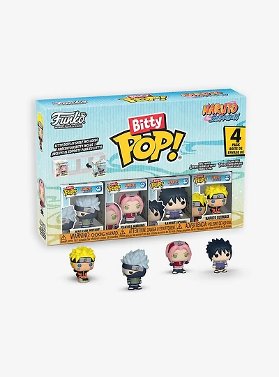 Funko Bitty Pop! Naruto Shippuden Kakashi and Friends Vinyl Figure Set