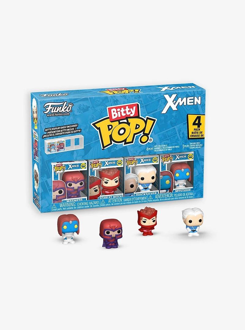 Funko Bitty Pop! Marvel X-Men Magneto and Friends Vinyl Figure Set