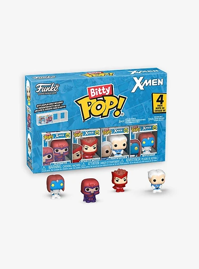 Funko Bitty Pop! Marvel X-Men Magneto and Friends Vinyl Figure Set