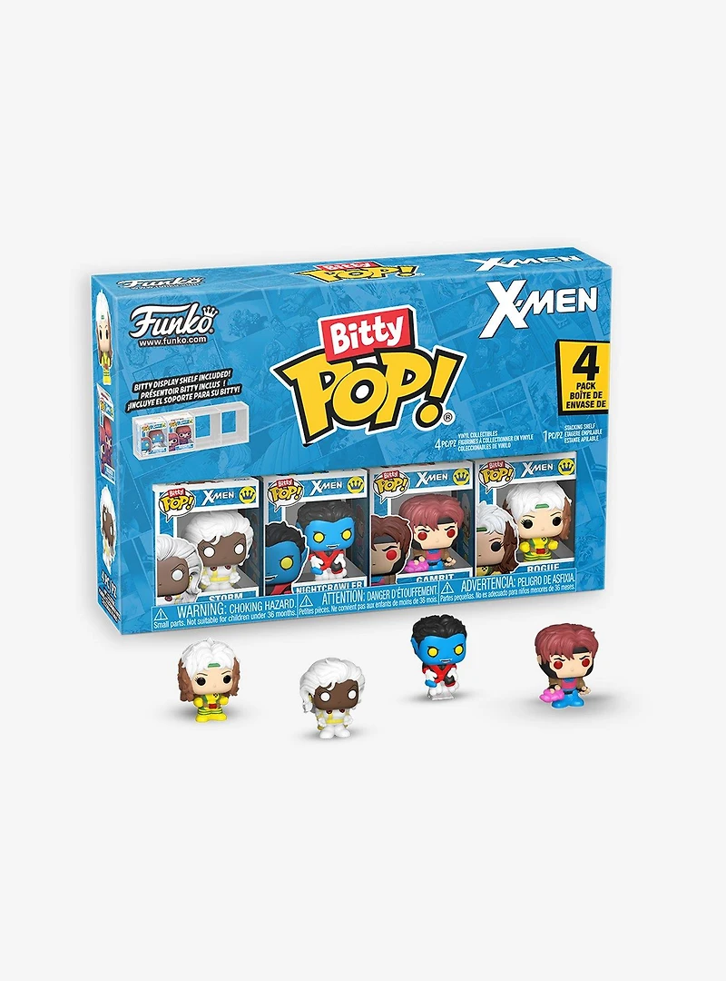 Funko Bitty Pop! Marvel X-Men Storm and Friends Vinyl Figure Set