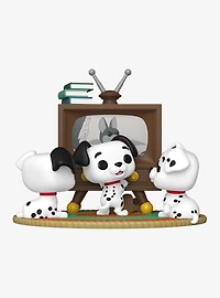 Funko Pop! Moment Disney 101 Dalmatians Rolly, Patch, & Lucky With TV Vinyl Figure
