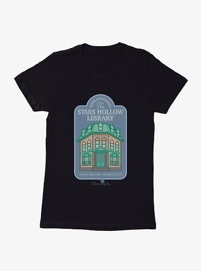 Gilmore Girls The Stars Hollow Library Womens T-Shirt