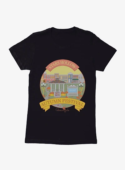 Gilmore Girls Stars Hollow Autumn Festival Womens T-Shirt