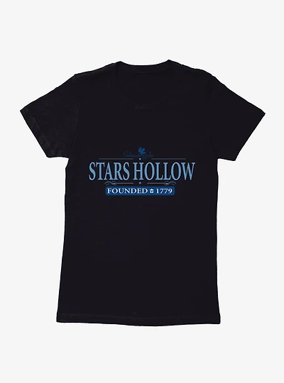 Gilmore Girls Stars Hollow Founded 1779 Womens T-Shirt