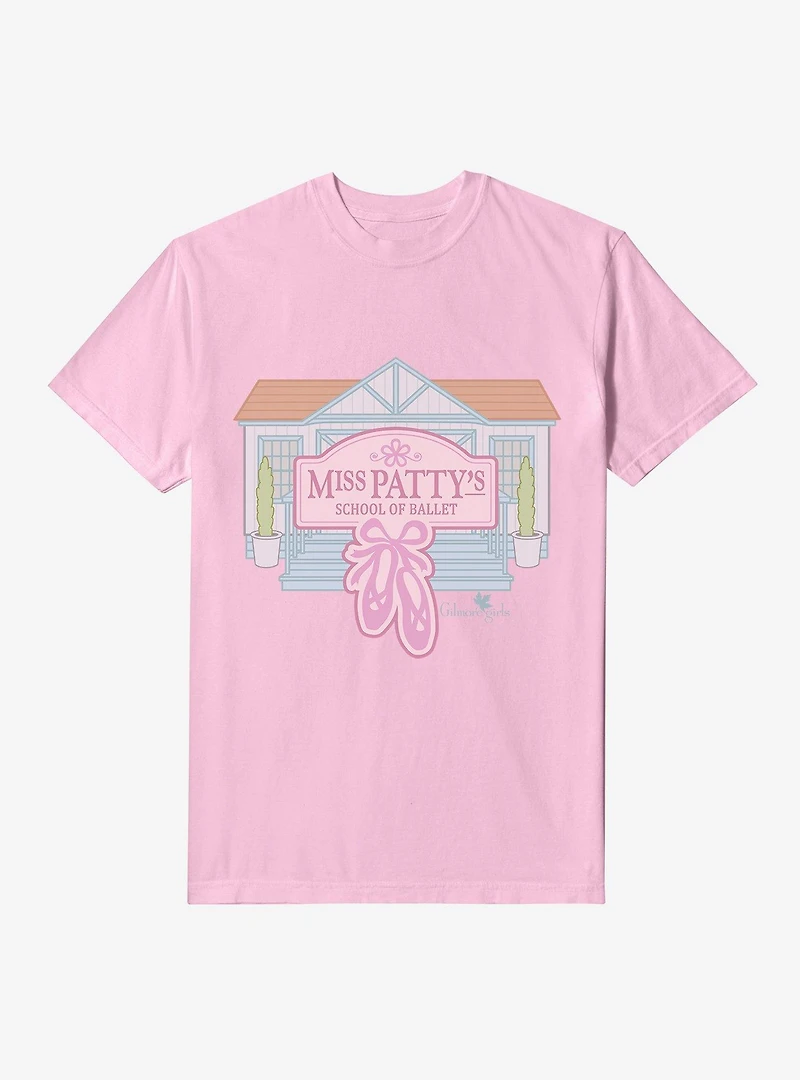 Gilmore Girls Miss Patty's School Of Ballet Garment-Dyed T-Shirt