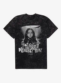 M3GAN You Should Probably Run! Mineral Wash T-Shirt
