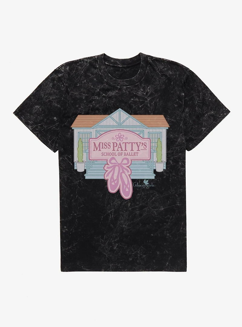 Gilmore Girls Miss Patty's School Of Ballet Mineral Wash T-Shirt