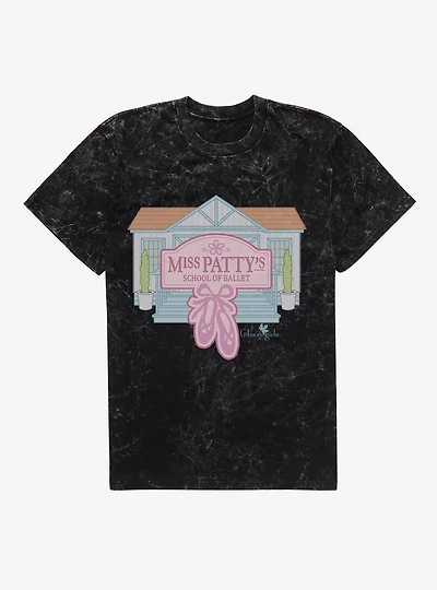 Gilmore Girls Miss Patty's School Of Ballet Mineral Wash T-Shirt