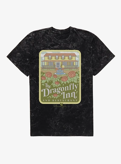 Gilmore Girls The Dragonfly Inn And Restaurant Mineral Wash T-Shirt