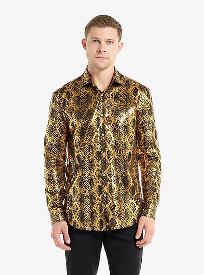 Shiny Snake Long Sleeve Shirt