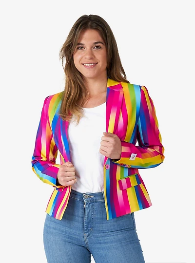 Rainbow Glaze Blazer